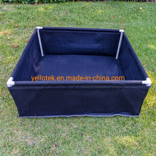 Black Color Aeration Fabric Pot Grow Bed/Raised Vegetable Flower Garden