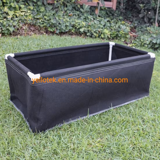 Black Color Aeration Fabric Pot Grow Bed/Raised Vegetable Flower Garden