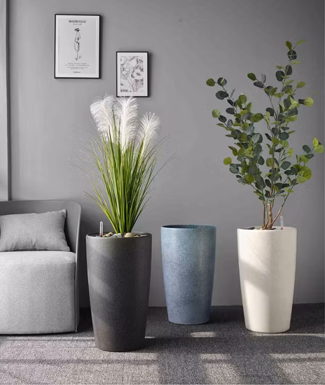 Plastic Plant Pot Self-Watering Planters for Plants, Flowers, Herbs, African Violets, Succulents Bl19663